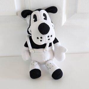 Bendy & The Ink Machine BORIS THE WOLF Black White Plush 9" Stuffed Animal